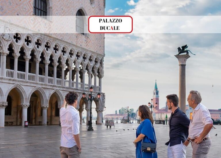 Venice: Basilica+ Doge's Palace+ Lagoon Islands-Guided Tour - Priority tickets for St. Mark’s Basilica and Doge’s Palace